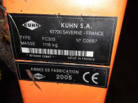 Faucheuse Kuhn FC 313 lift control