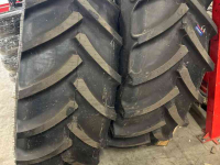 Roues, Pneus, Jantes, Barillets Jumelage Mitas Mitas 600/65R38 met 480/65R28 compleet op velg