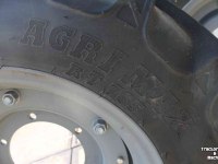 Roues, Pneus, Jantes, Barillets Jumelage BKT 280/70R18 Agrimax RT765 trekkerbanden tractorbanden wielen/velgen