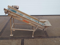 Convoyeur élévateur Affeldt Opvoerband 1600X400 OPVOERBAND ELEVATORBAND ELEVATOR BELT FÖRDERBAND STEIGBAND