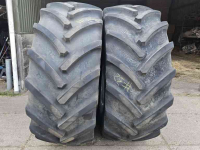 Roues, Pneus, Jantes, Barillets Jumelage Mitas 800/70R38 SFT. 58 mm profiel!
