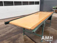 Table de visite  3100X1000 Leesband, Inspection conveyor, Verleseband