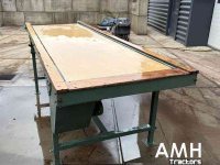 Table de visite  3100X1000 Leesband, Inspection conveyor, Verleseband