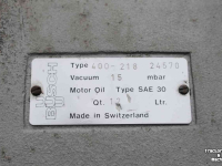 Autres matériel de terrassement et de chantier  Busch 400-218 Diep vacuümpomp vacuümunit vacuümsysteem vacuümtank