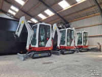 Mini pelleteuse Takeuchi TB216, minigraver, minikraan, BJ2026, 5 stuks, Nieuw!