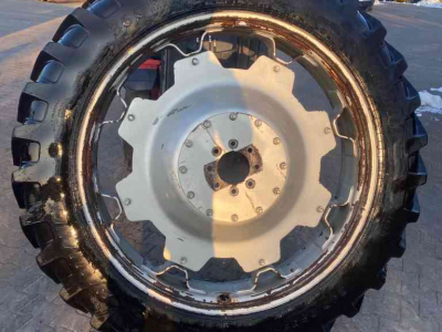 Roues, Pneus, Jantes, Barillets Jumelage Continental 320/90R32 en 340/85R48