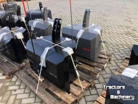 Poids frontaux  950 kg staal gewicht, compact