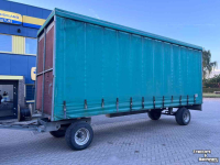 Remorque Jadico TW 76 SG huifwagen zeilwagen landbouwwagen gebruikt