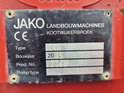 Tombereau / Benne TP Jako Tiger 240SK Gronddumper Zandkipper Dumper