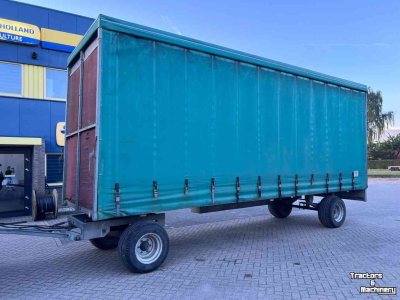 Remorque Jadico TW 76 SG huifwagen zeilwagen landbouwwagen gebruikt