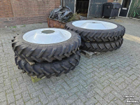 Roues, Pneus, Jantes, Barillets Jumelage  Bandenset New Holland TS 11.2R54 11.2R38