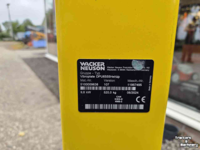 Plaques vibrantes Wacker Neuson DPU 6555