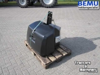 Poids frontaux  1250 KG gewichtenblok, frontgewicht