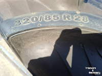 Roues, Pneus, Jantes, Barillets Jumelage  320/85R28