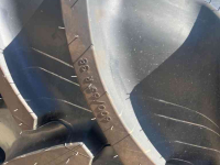 Roues, Pneus, Jantes, Barillets Jumelage  600/65R38 + 540/65R24 Mitas Nieuw op velg