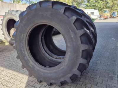 Roues, Pneus, Jantes, Barillets Jumelage Michelin 710/70R38 XM28 banden 16/32mm