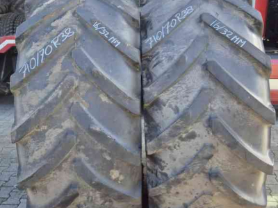 Roues, Pneus, Jantes, Barillets Jumelage Michelin 710/70R38 XM28 banden 16/32mm