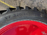 Roues, Pneus, Jantes, Barillets Jumelage  ALLIANCE VF 320/80R42 100% + ALLIANCE VF 320/105R54 100%