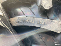 Roues, Pneus, Jantes, Barillets Jumelage  ALLIANCE VF 320/80R42 100% + ALLIANCE VF 320/105R54 100%
