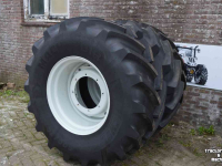 Roues, Pneus, Jantes, Barillets Jumelage Michelin 600/70r30 mach x bib