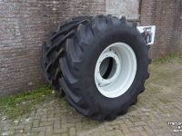 Roues, Pneus, Jantes, Barillets Jumelage Michelin 600/70r30 mach x bib