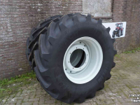Roues, Pneus, Jantes, Barillets Jumelage Michelin 600/70r30 mach x bib
