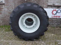 Roues, Pneus, Jantes, Barillets Jumelage Michelin 600/70r30 mach x bib