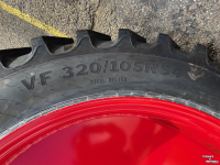 Roues, Pneus, Jantes, Barillets Jumelage  Alliance 320/105R54 + 320/80R42 Agriflex VF