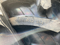 Roues, Pneus, Jantes, Barillets Jumelage  Alliance 320/105R54 + 320/80R42 Agriflex VF