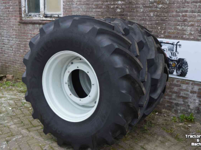 Roues, Pneus, Jantes, Barillets Jumelage Michelin 600/70r30 mach x bib