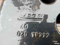 Poids frontaux Steyr Nieuw Steyr moederblok, ondertrekhaak en gewicht.