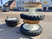 Roues, Pneus, Jantes, Barillets Jumelage BKT Set Dubbellucht Cultuurwielen