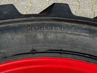 Roues, Pneus, Jantes, Barillets Jumelage Alliance 380/85R28, Fendt 310,311,312