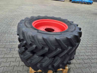 Roues, Pneus, Jantes, Barillets Jumelage Alliance 2 stuks Alliance 380/85R28 met velg, Fendt 310,311,312
