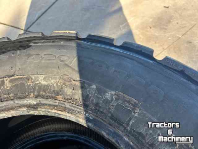 Roues, Pneus, Jantes, Barillets Jumelage Alliance alliance  420/70/r28 bkt voor 280/70/r20