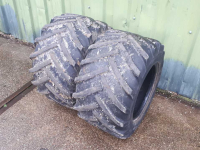 Roues, Pneus, Jantes, Barillets Jumelage BKT 31x15.5-15