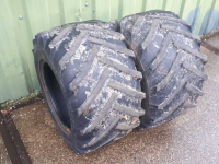 Roues, Pneus, Jantes, Barillets Jumelage BKT 31x15.5-15