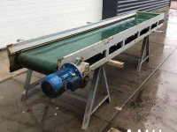 Convoyeur  3500X600 MM TRANSPORTBAND VLAKKE BAND FLAT BELT CONVEYOR BELT FLACHBAND FÖRDERBAND