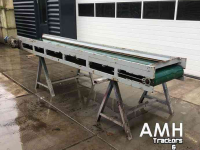 Convoyeur  3500X600 MM TRANSPORTBAND VLAKKE BAND FLAT BELT CONVEYOR BELT FLACHBAND FÖRDERBAND