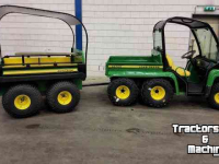 RTV / UTV / Gator John Deere Gator met aanhanger / Aanhanger voor achter gator / transporter