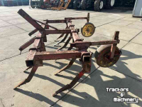 Cultivateur Cappon vaste tand met loopwielen
