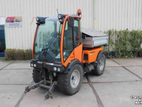 Tracteur pour horticulture Holder M480 werktuigdrager speciale smalspoortrekker kniktrekker Deutz motor