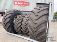 Roues, Pneus, Jantes, Barillets Jumelage Mitas Mitas 800/70R38 & 600/70R30