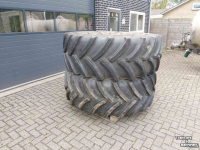 Roues, Pneus, Jantes, Barillets Jumelage Case-IH Wielen met 650/65 R38 Goodyear banden