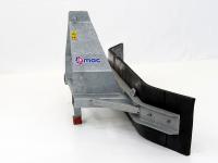 Rabots à lisier Qmac RSTL270Z Rubberschuif / Erfschuif / Modderschuif / Mestschuif / Sneeuwschuif 