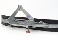 Rabots à lisier Qmac RSTL270Z Rubberschuif / Erfschuif / Modderschuif / Mestschuif / Sneeuwschuif 