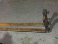Chargeur frontal Quicke Palletlepels ISO FEM 2, 2 sets