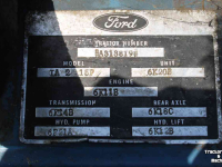 Tracteur Ford 5600 Ford trekker tractor