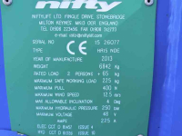 Elévateur à nacelle Niftylift HR15NDE