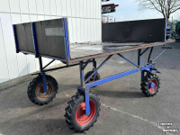 Remorque  transportwagen/oogstwagen voor bloemen